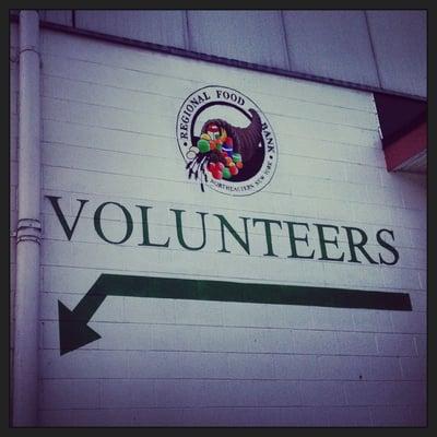 Volunteers go here.