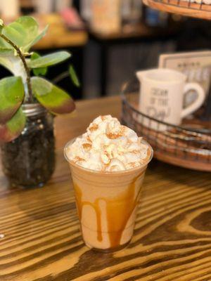 Try a signature drink from Cruciform's Cafe Concrete Grinds