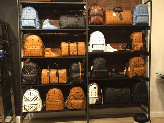 MCM bags and shoes- Capsule is the only official retailer of the brand above 86th Street in NYC