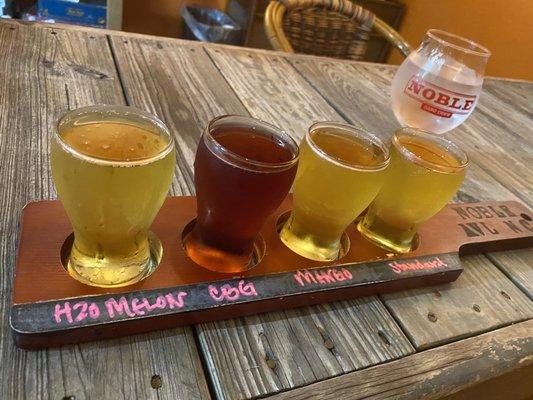 Flight of cider!