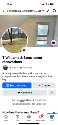 T Williams & Sons Home Renovations