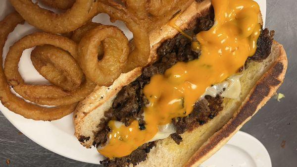 Philly cheesesteak