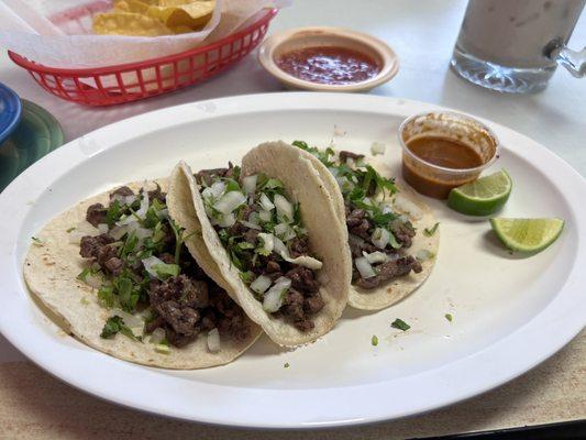 Steak tacos