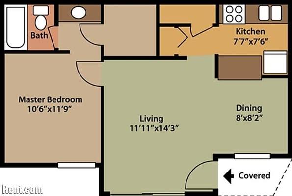 1 bedroom