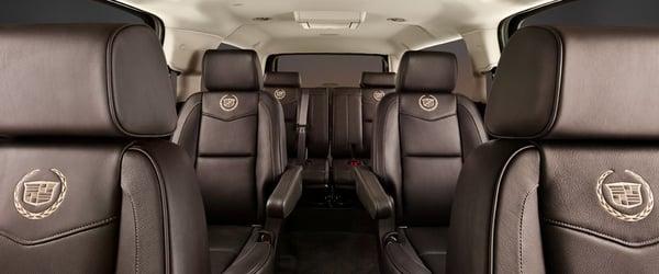 Spacious Cadillac Escalade Interior