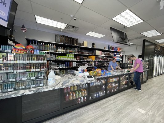 Front counter