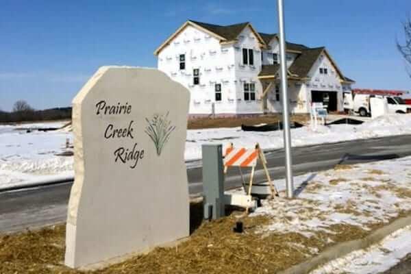 Prairie Creek Ridge Housing Development