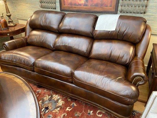 Great leather sofa