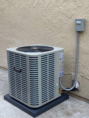 14 seer Efficiency air conditioning