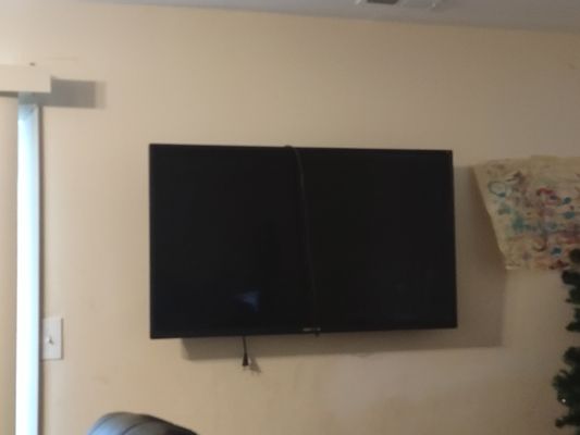 60 inch tv mounted