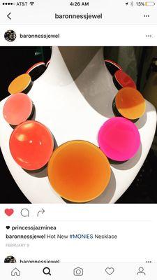 Beautifully fun chunky necklace