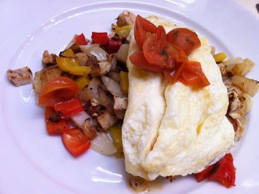 Natural Grilled Chicken Hash & Egg Whites