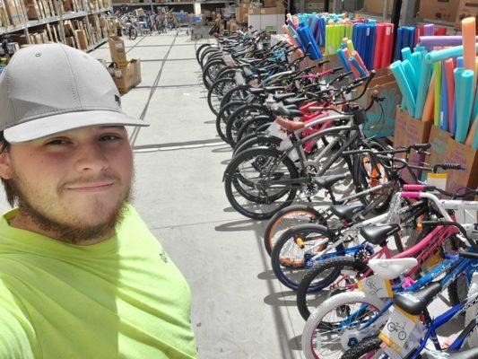 Alex Building Bikes