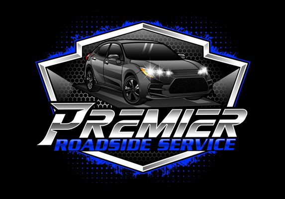 Premier Roadside Serice, logo. Here for any roadside Assistance!