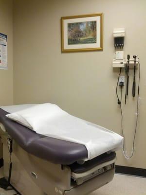 Typical patient room