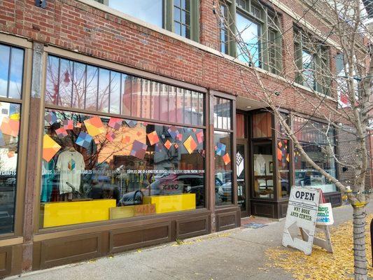 Free tote bag making Small Business Saturday craft event at WNY Book Arts! :-)