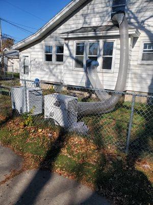 Treatment in the upstairs and lower level house to eradicate all eggs and live bed bugs.