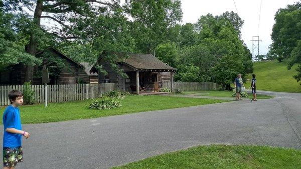 Exterior of Mountain Life Museum gift shop and entrance.