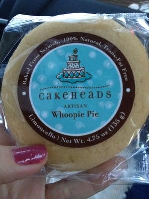 World's Best Whoopie Pie!  Thank you Cakehead for this happy goodness!