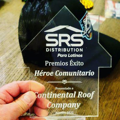 Latino Contractor Community Hero Award