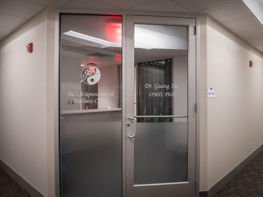 Entrance of the clinic