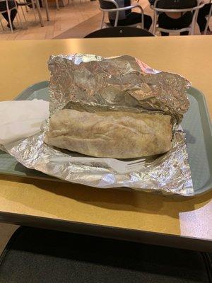 Good Size Burrito!