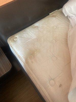 Dirty bed