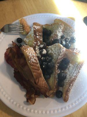 Lemon Blueberry French toast.