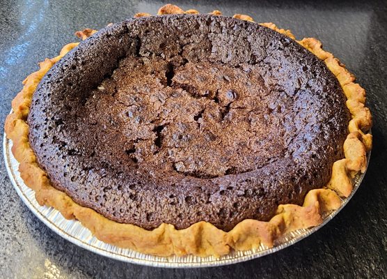 Ready for Pi Day with a Mourning Kill Deep Fudge Pie from Waterwheel Village.