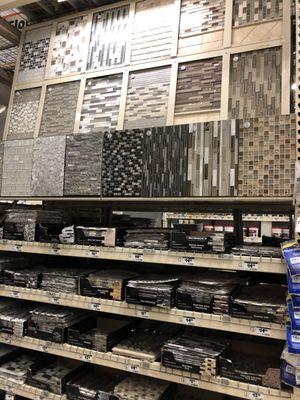 Some of the backsplash tiles they carry