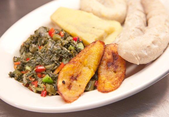 Callaloo and Salt Fish