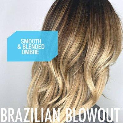 Brazilian Blowout and Ombre