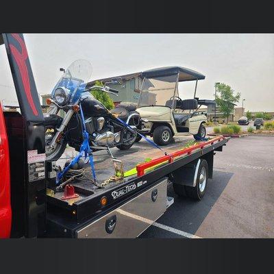 Motorcycle and recreational hauling if you need..