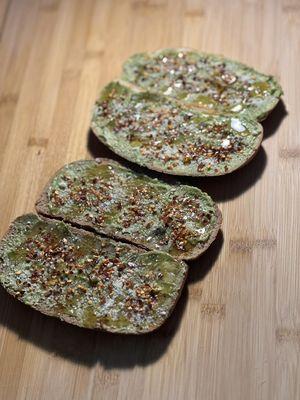 Our avocado toast, along with other toast options, can now be enjoyed with a "soft white or brown seeded" gluten free alternative...