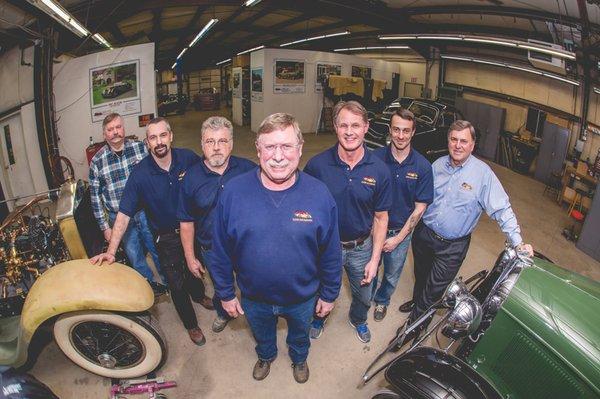 The experienced team at Enfield Auto Restoration