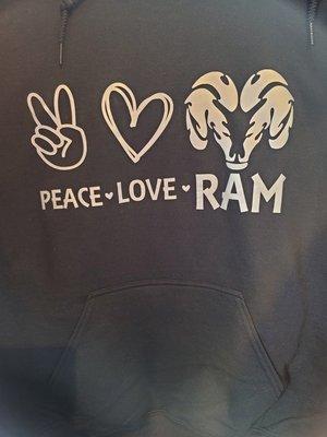 RAM HOODIE $45