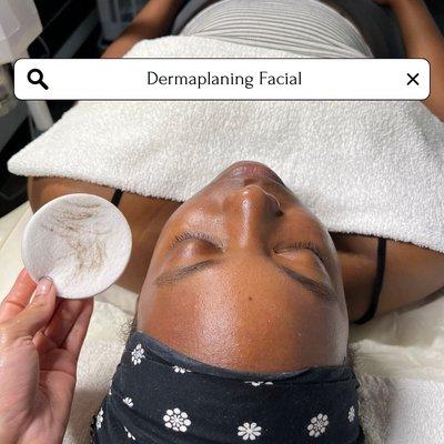 Dermaplaning facial