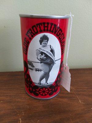 Vintage beer can