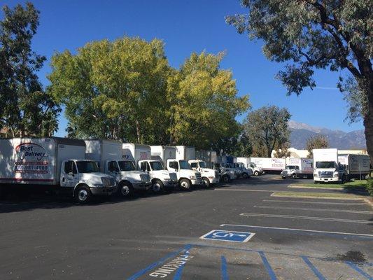 Fleet of 26ft BOX trucks