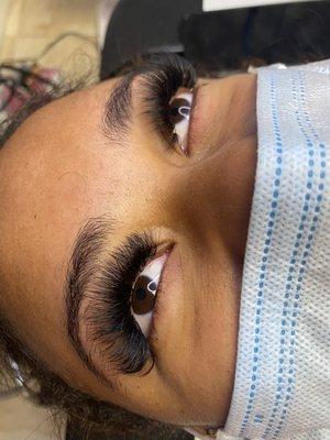 Mega eyelash extensions