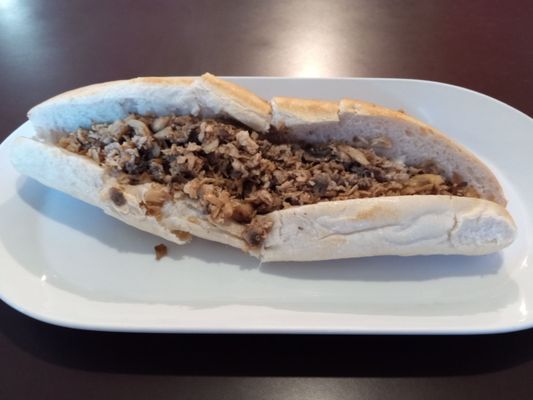 Chicken Cheesesteak w/ Mushrooms