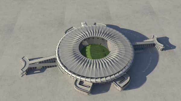 3D Design: Maracana Stadium