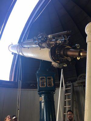 Refractor telescope can view the solar system,nebula and the (andromeda galaxy ...id assume)