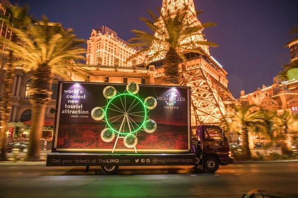 High Roller Custom Iconic Mobile billboard