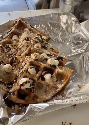 Smores Waffles!