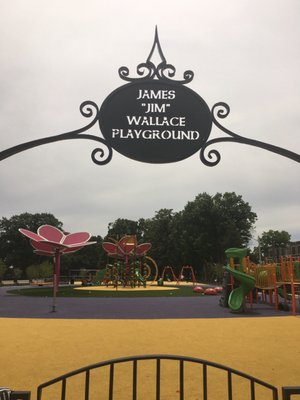 Entrance to James "Jim" Wallace Playground