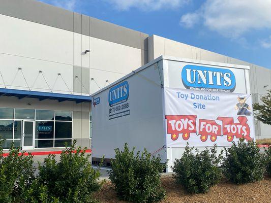 UNITS supports the Marine Toys For Tots Organization!