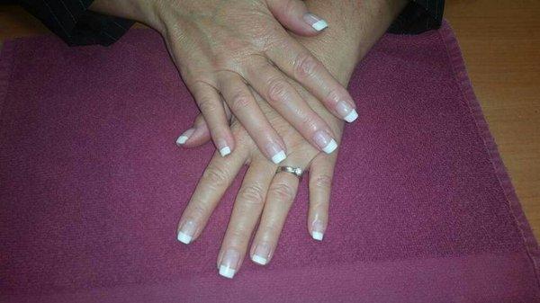 Full set of CND Shellac gel polish