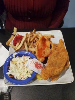 Catfish dinner