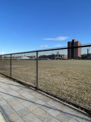 Across the Street View & Bike Lane @ Simmons Hall nicknamed " The Sponge" a Cool Architectural Building @ MIT Cambridge MA